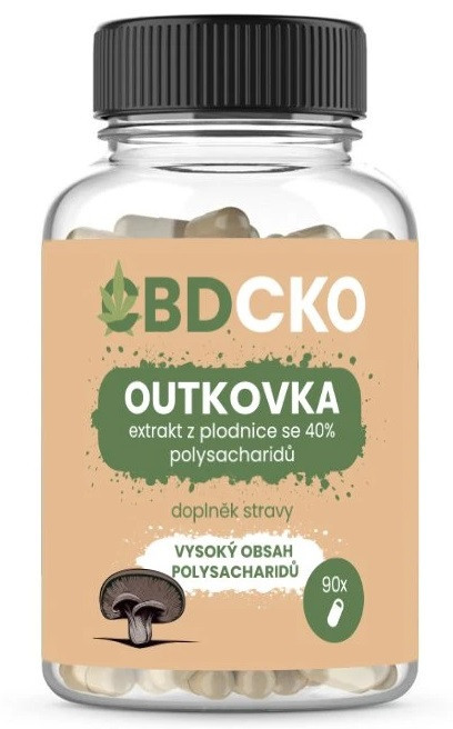 CBDCKO Outkovka (Coriolus) kapsle 90 ks