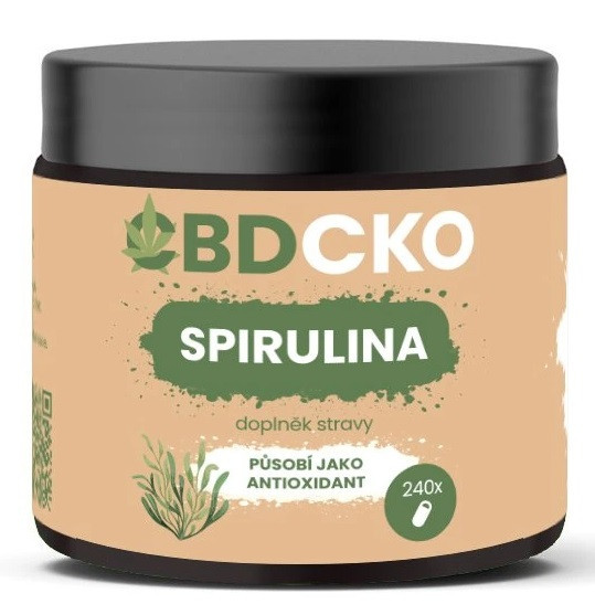 CBDCKO Spirulina kapsle 240 ks