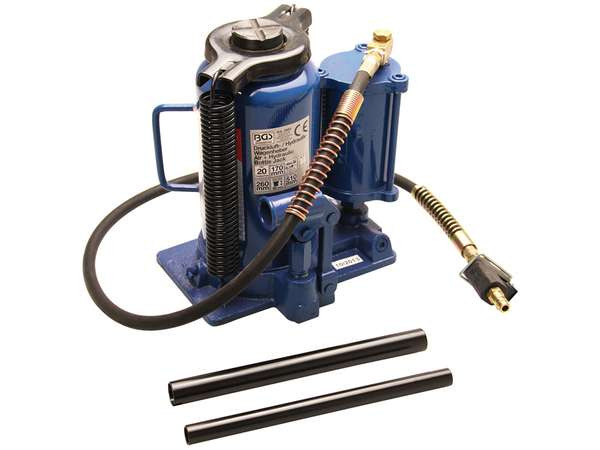 BGS Technic BGS 2883 Hydraulický zvedák 20 t, max. zdvih 510 mm, tlak vzduchu 8-9 bar