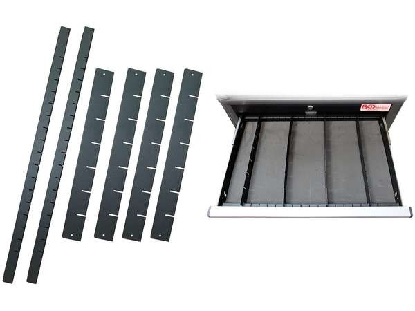 BGS Technic 67166 Sada rozdělovačů zásuvek pro dílenský vozík PROFI BGS 67166 (6 dílná)