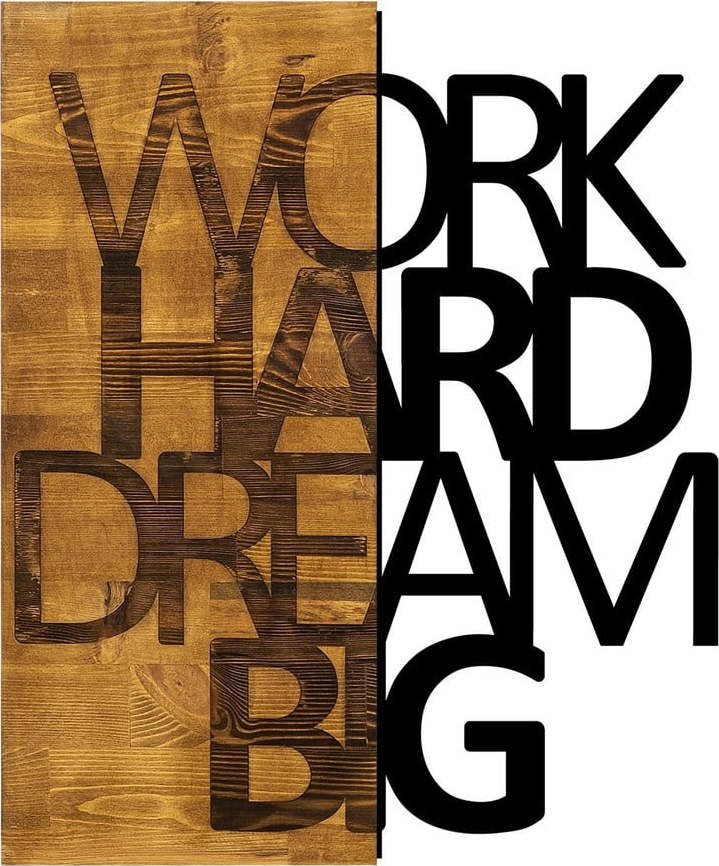 Nástěnná dekorace Wallity Dream Big