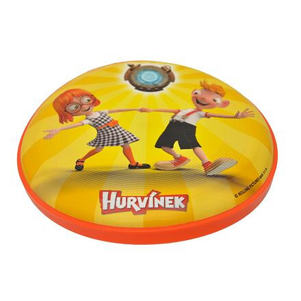 Moravská ústředna Frisbee 22cm Hurvínek tanec, oranžový