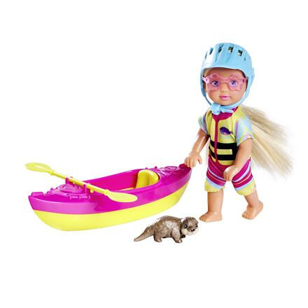 Simba Panenka Evička s kajakem