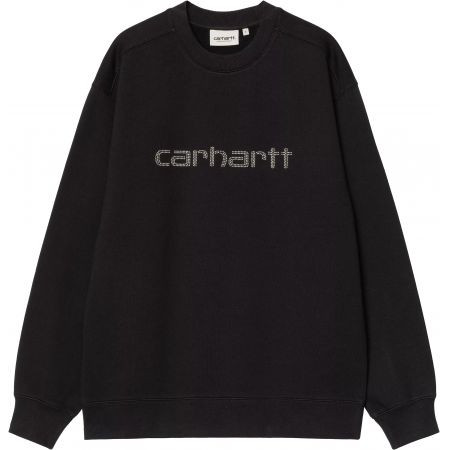 Mikina Carhartt Wip Rivet Script Wms - Černá - M