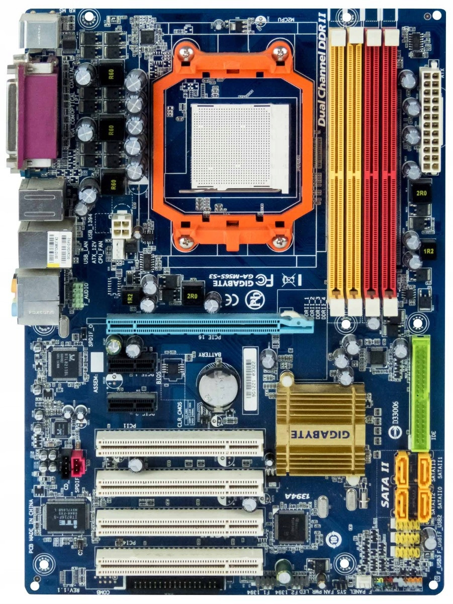 Gigabyte GA-M56S-S3 s.AM2 DDR2 Atx