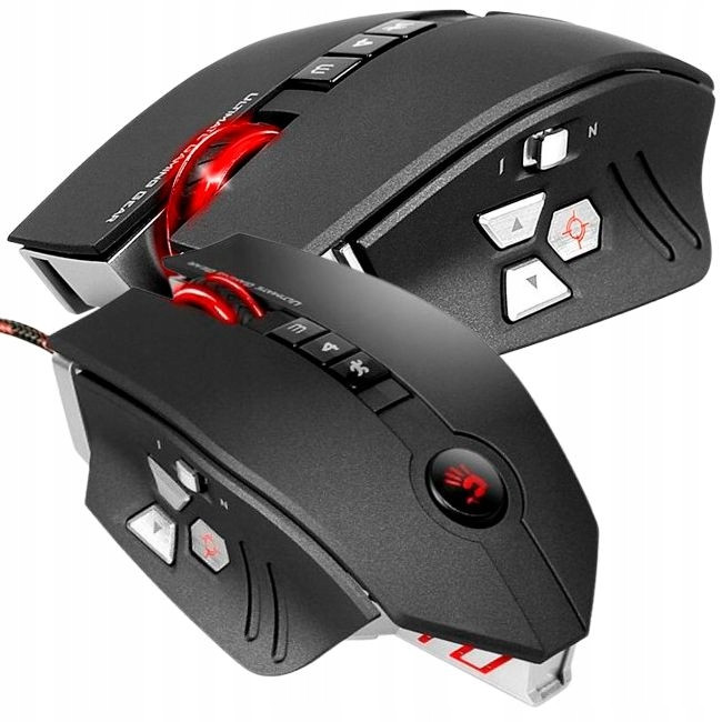 A4TECH ZL50 Drátová Herní Myš 8200DPI Laserový Sniper Pro Hráče