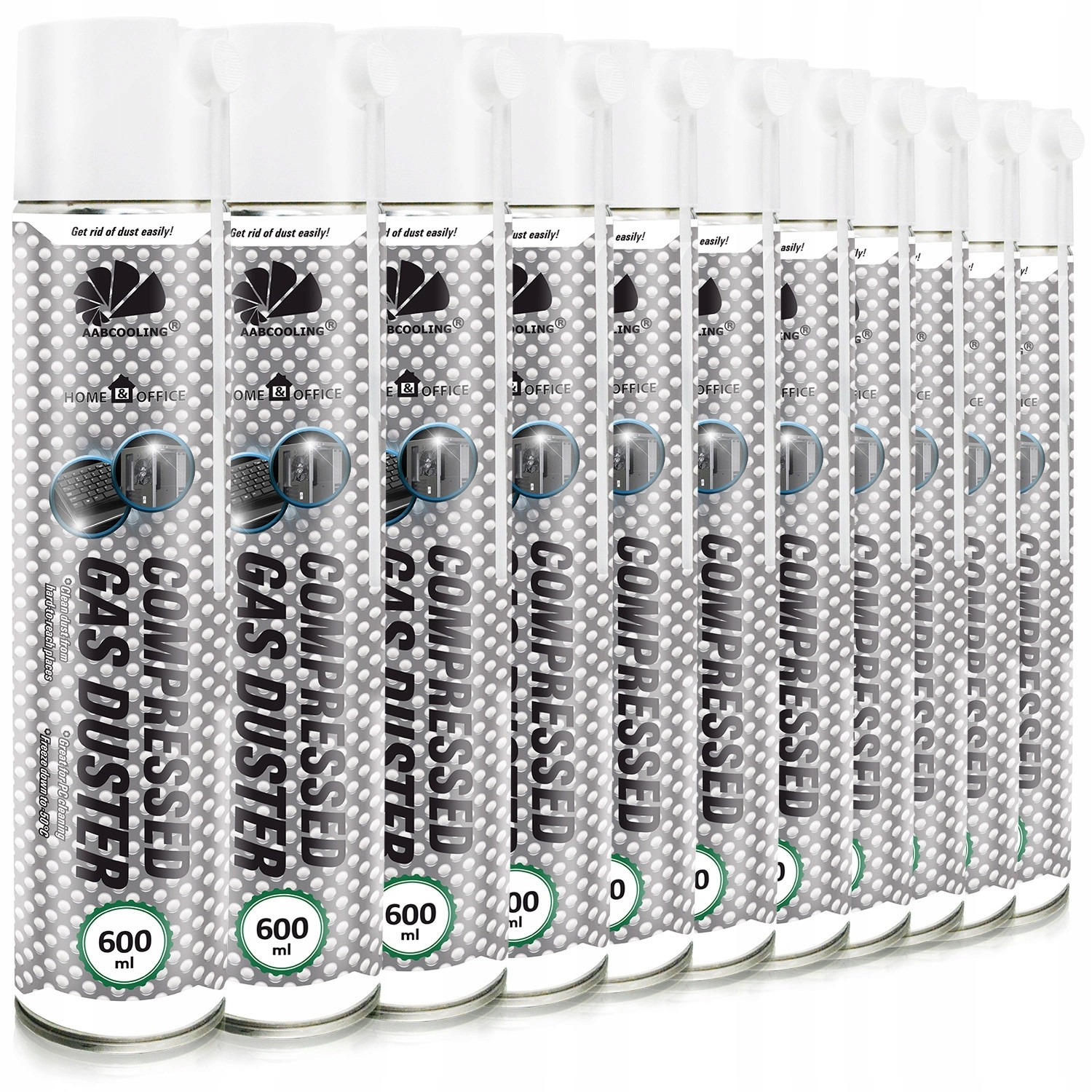 Stlačený Vzduch 11x600ml Odstraňuje Prach Z Chladičů Ventilátorů Chlazení
