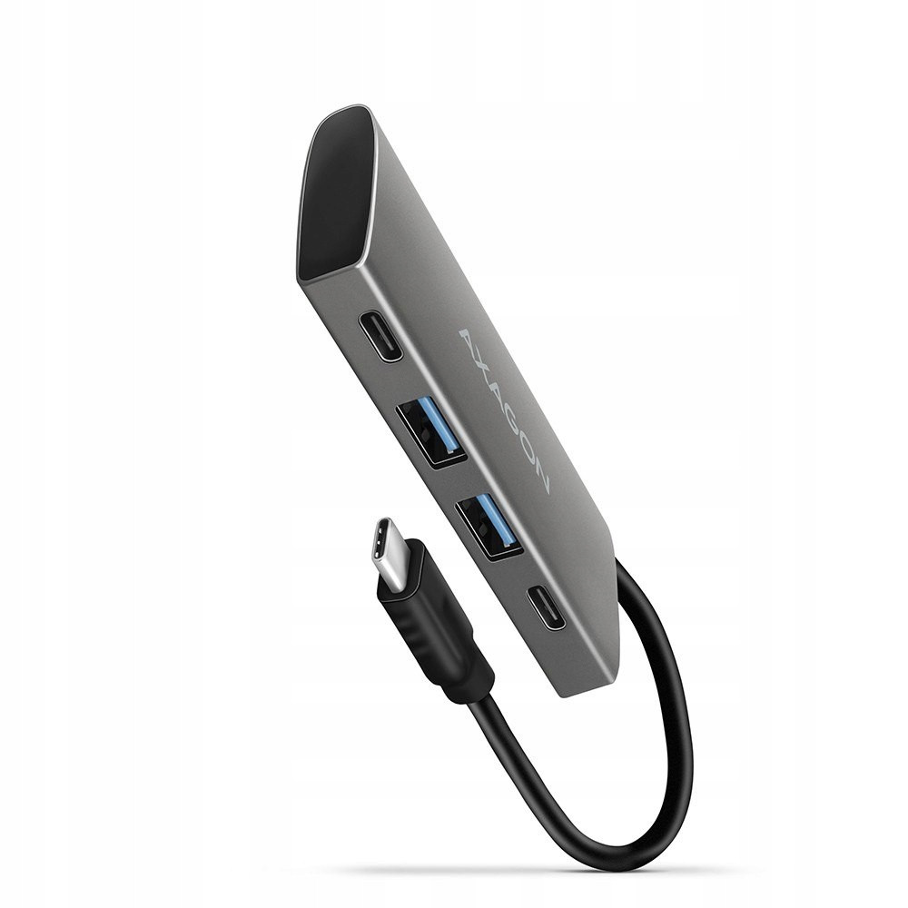 HMC-4G2 Hub 2x Usb-a 2x Usb-c, Usb-c 3.2 Gen 2 10Gbps hub, 13cm Usb-c kab