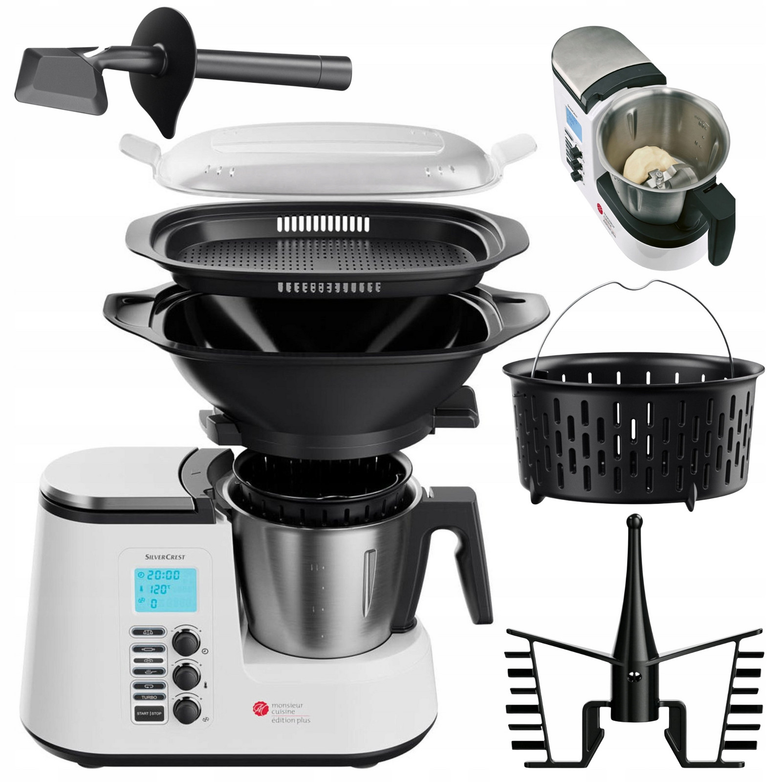 Kuchyňský robot na vaření Silvercrest Monsieur Cuisine Plus 2,2 l