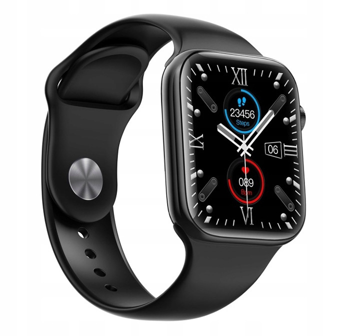 Pánské hodinky MK-Tech chytré hodinky pulzoměr černé