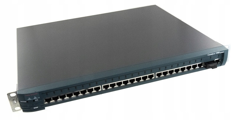 Cisco Switch WS-C1900C Katalyzátor 1900 24 Ethernetových Portů