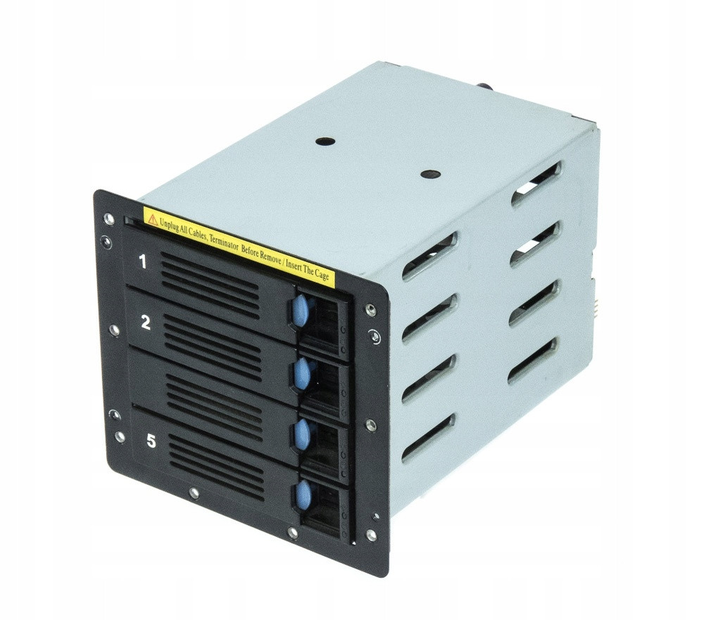 Chenbro 80H102209-010 4xPORT Sas/sata Backplane Cage