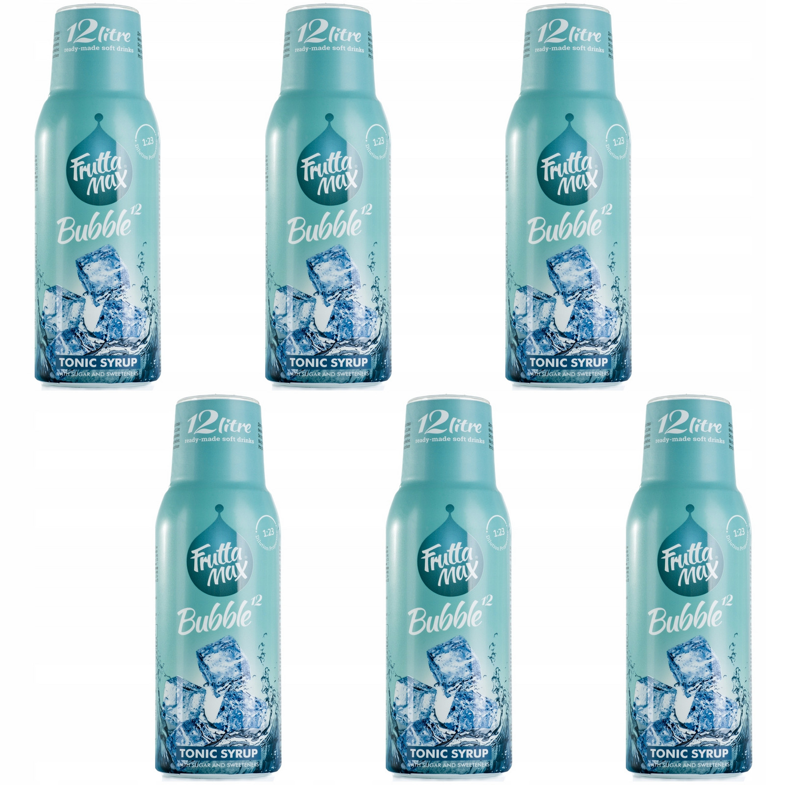 Sada 6 koncentrátů FruttaMax Tonic, 500 ml