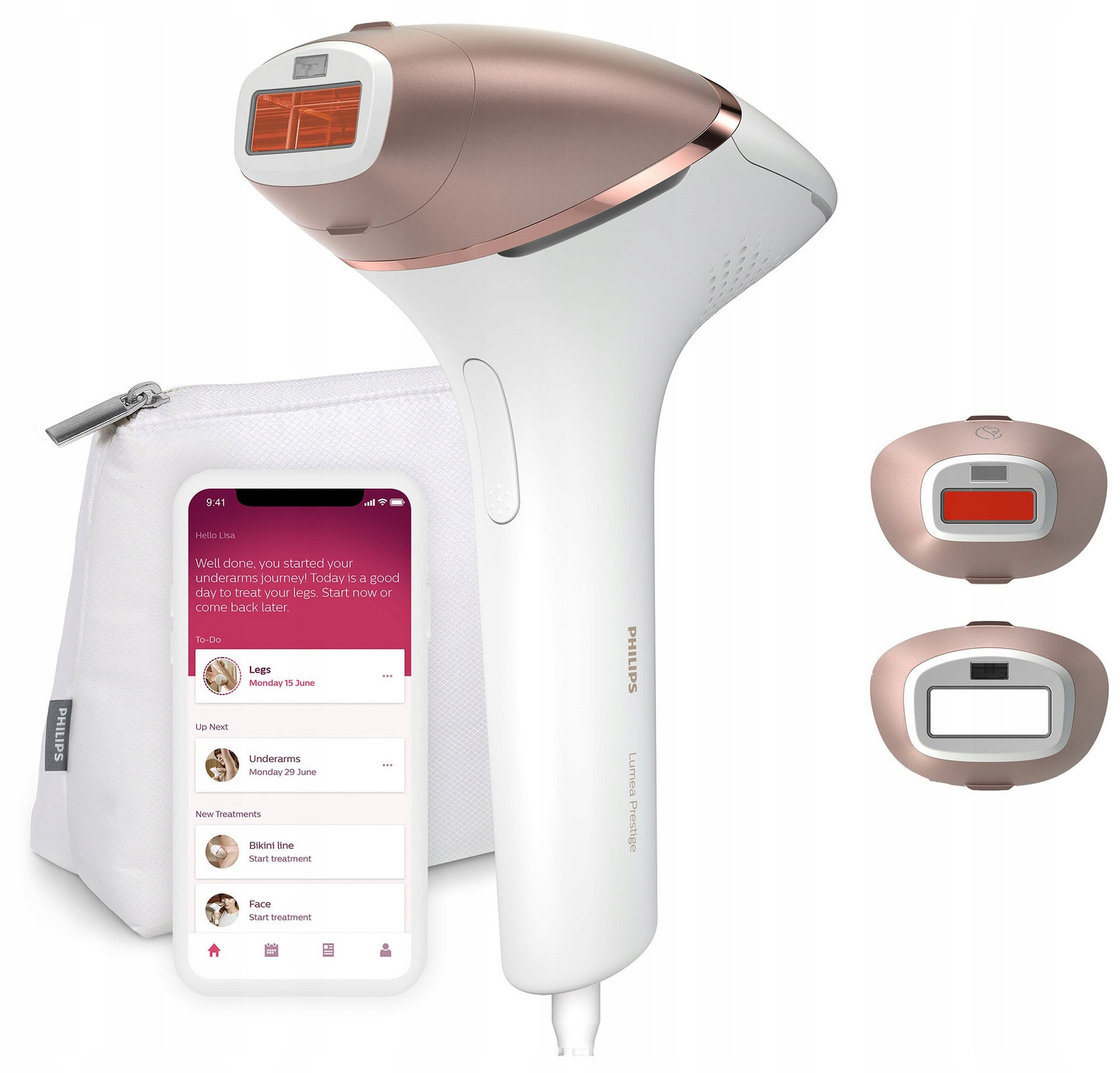 Philips Lumea Ipl Series 8000 Ipl epilátor s technologií SenseIQ BRI945/00