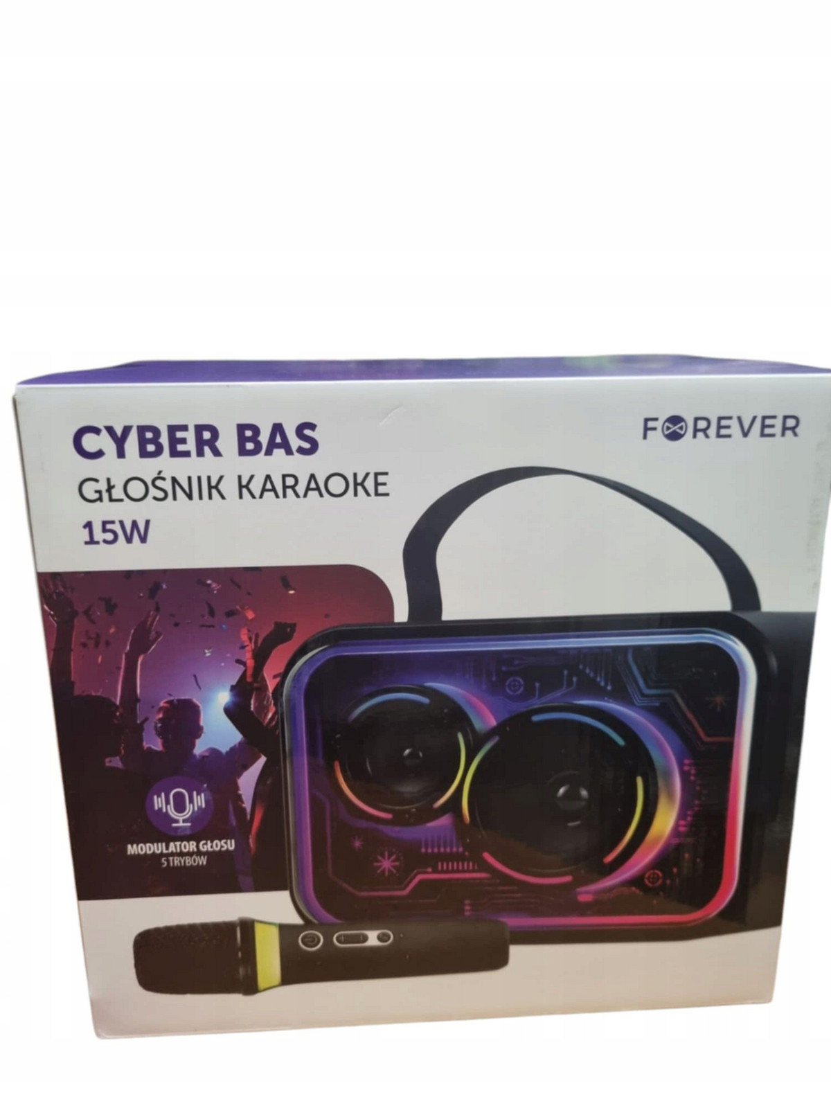 Reproduktor Forever Karaoke Cyber Bas 15W K56