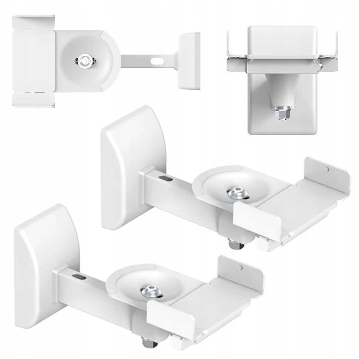 Norstone Bookshelves Wall Mount Nástěnné Držáky Pro Reproduktory Sloupů Pár