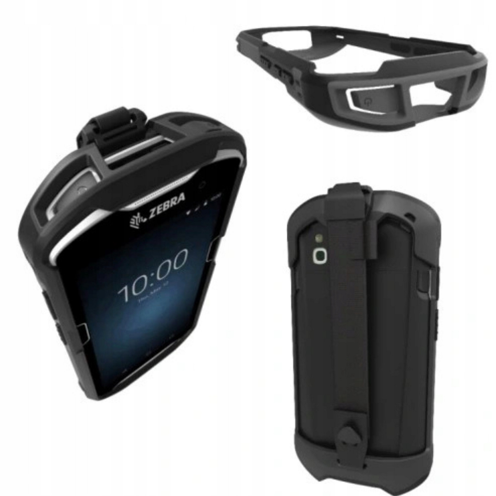 Kryt Černé pouzdro ochranné s popruhem Zebra TC51/TC56/TC52/TC57