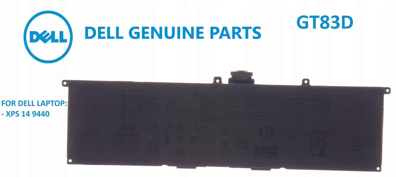 Baterie Dell Xps 14 9440 GT83D