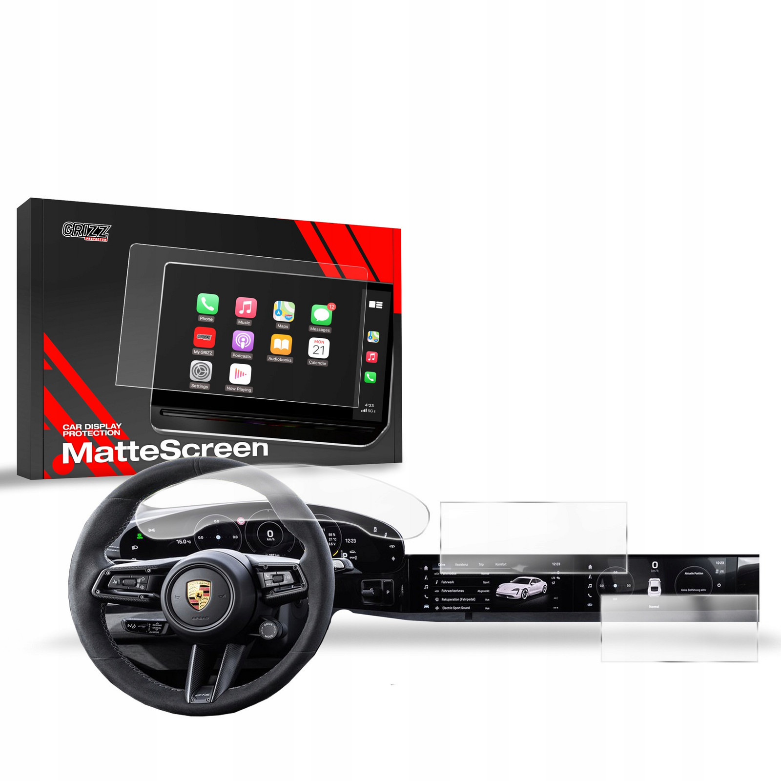 3v1 Fólie fólie pro Porsche Taycan (2019-2025)