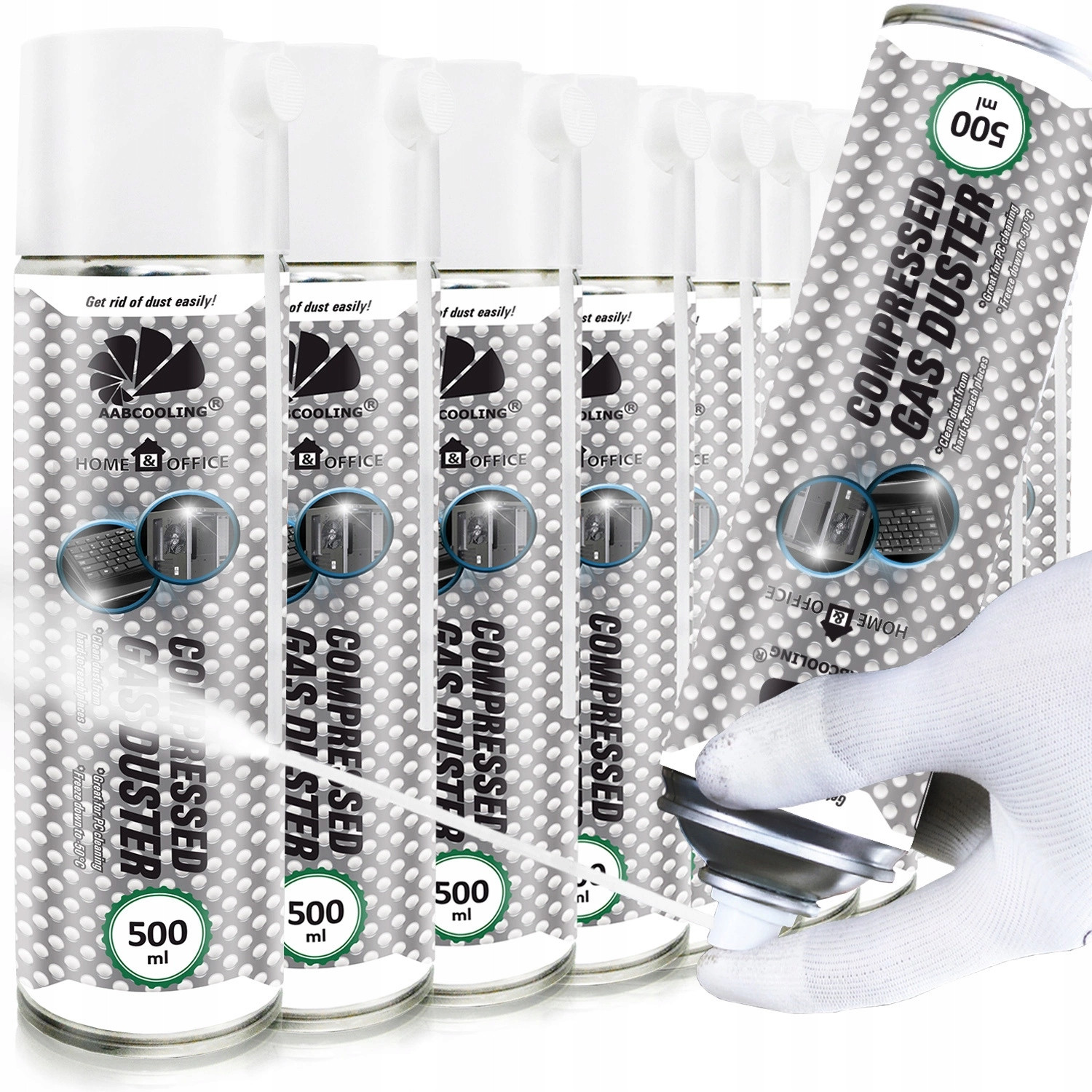 11x500 ml Mrazák Ice Mrazení Elektroniky Hmyzu Kovové Šrouby Do Dílny