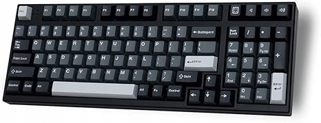 173 x Náhradní Tlačítka Pro Mechanickou Klávesnici Keycap Gmk Apollo Šedá