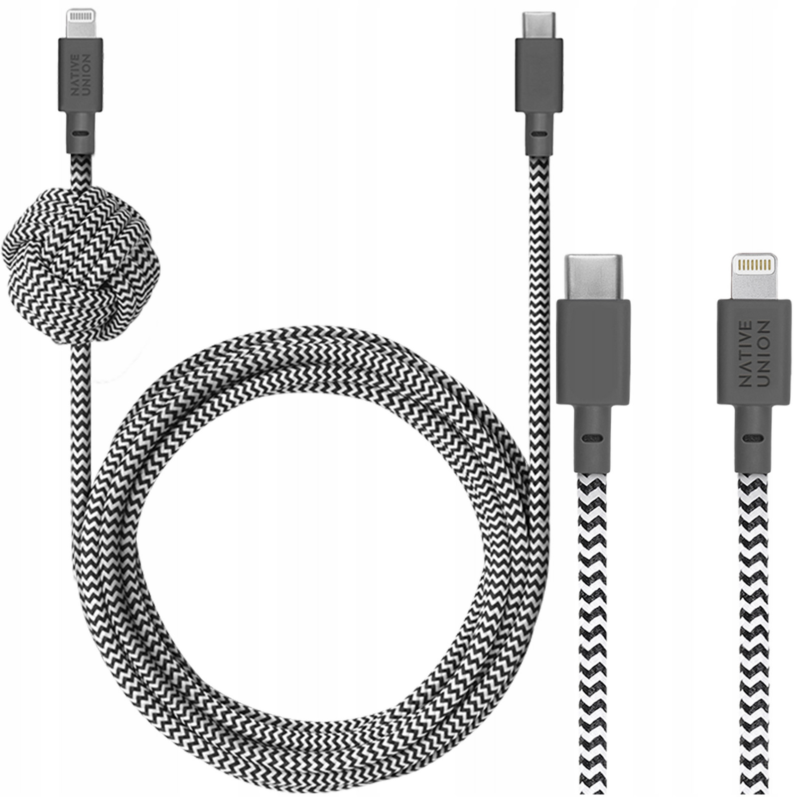 Kabel Usb-c Na Lightning 3 M, Opletený Kabelem K Telefonu Počítače