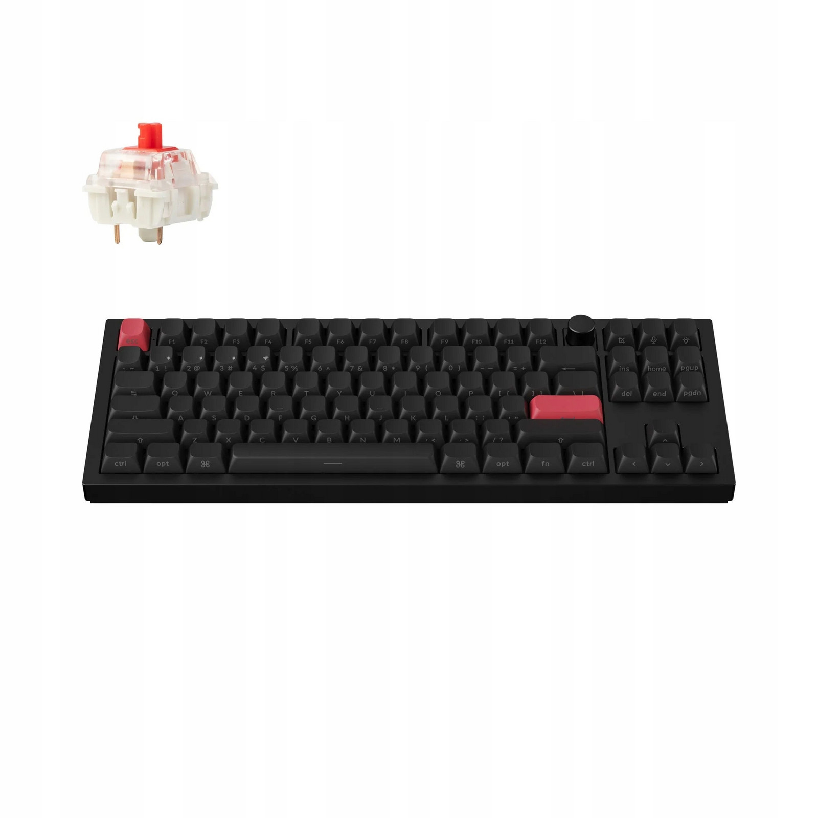 Keychron Q3 Max Qmk/via Bezdrátová mechanická klávesnice s bočním potiskem