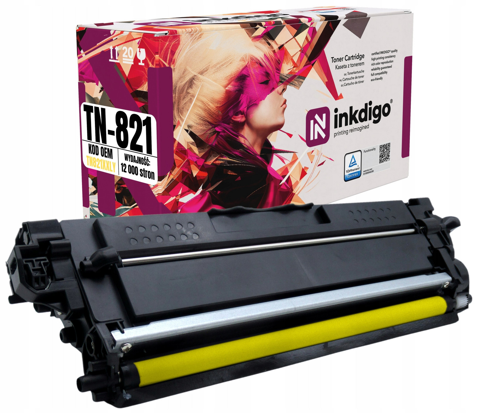 TN-821XXLY Toner Náhrada Pro Tiskárny Brother HL-L9430CDN MFC-L9630CDN