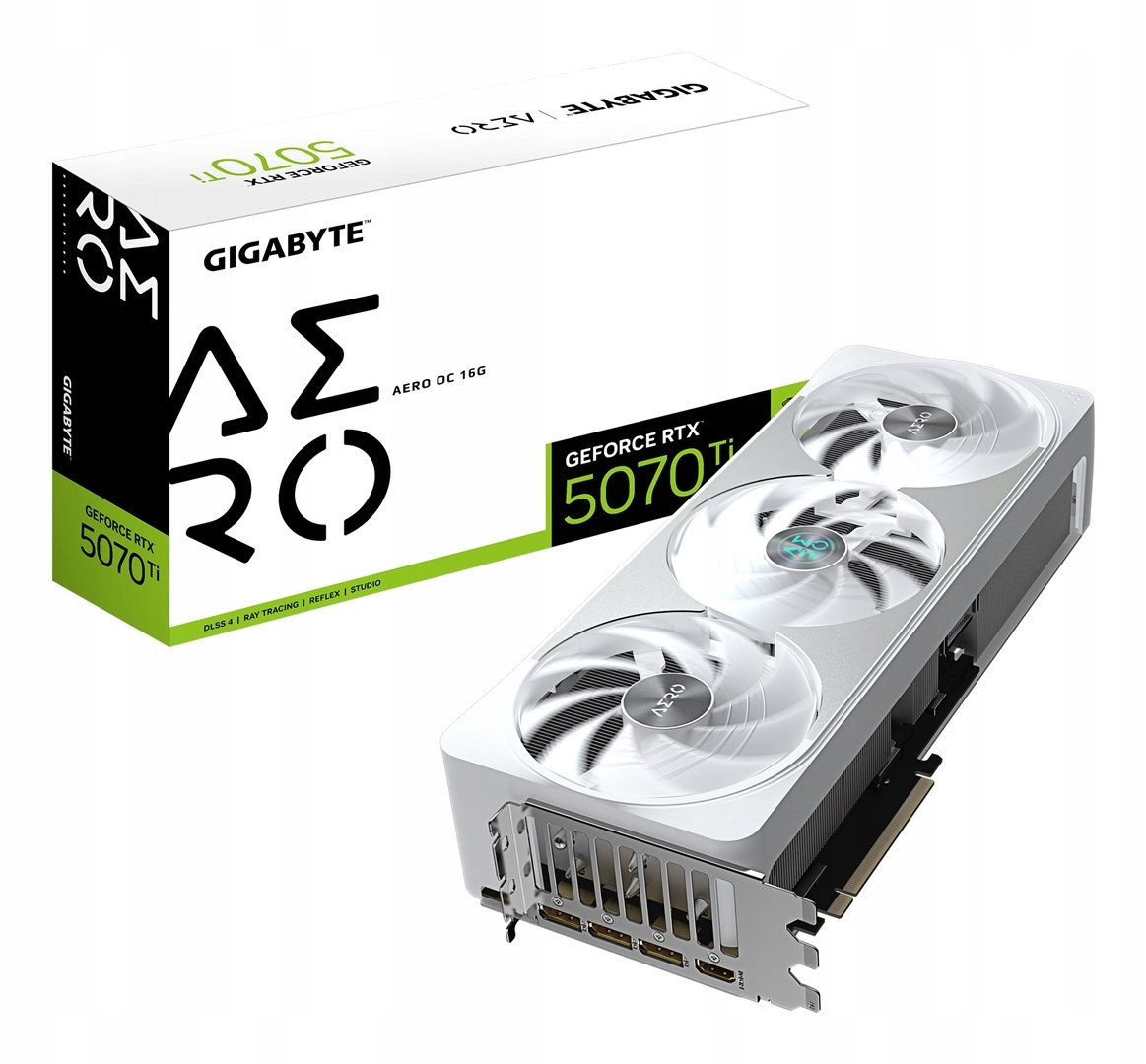 Grafická karta Gigabyte Rtx 5070 Ti Aero Oc 16GB