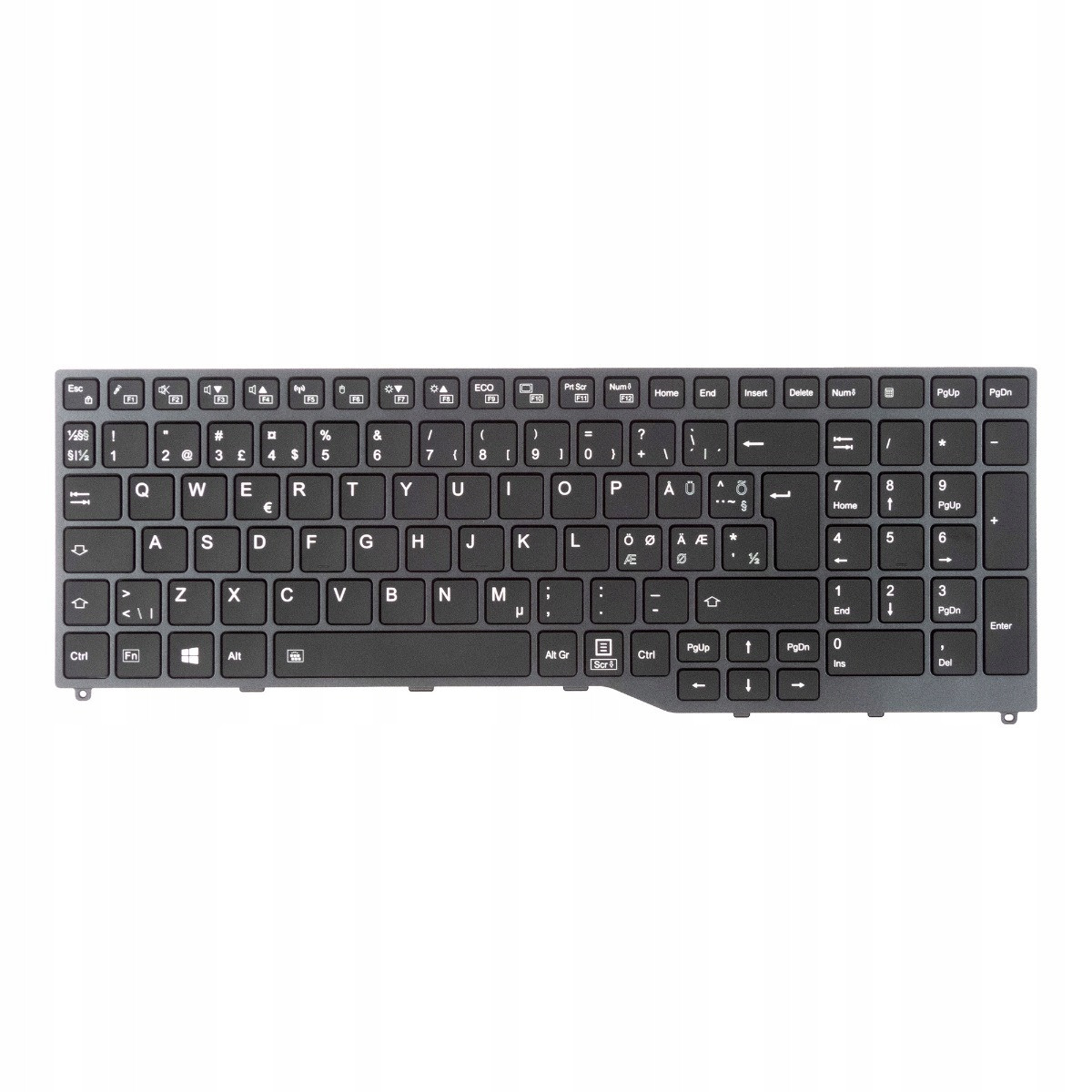 Fujitsu CP724644-05 Nordic Qwerty Lifebook E558