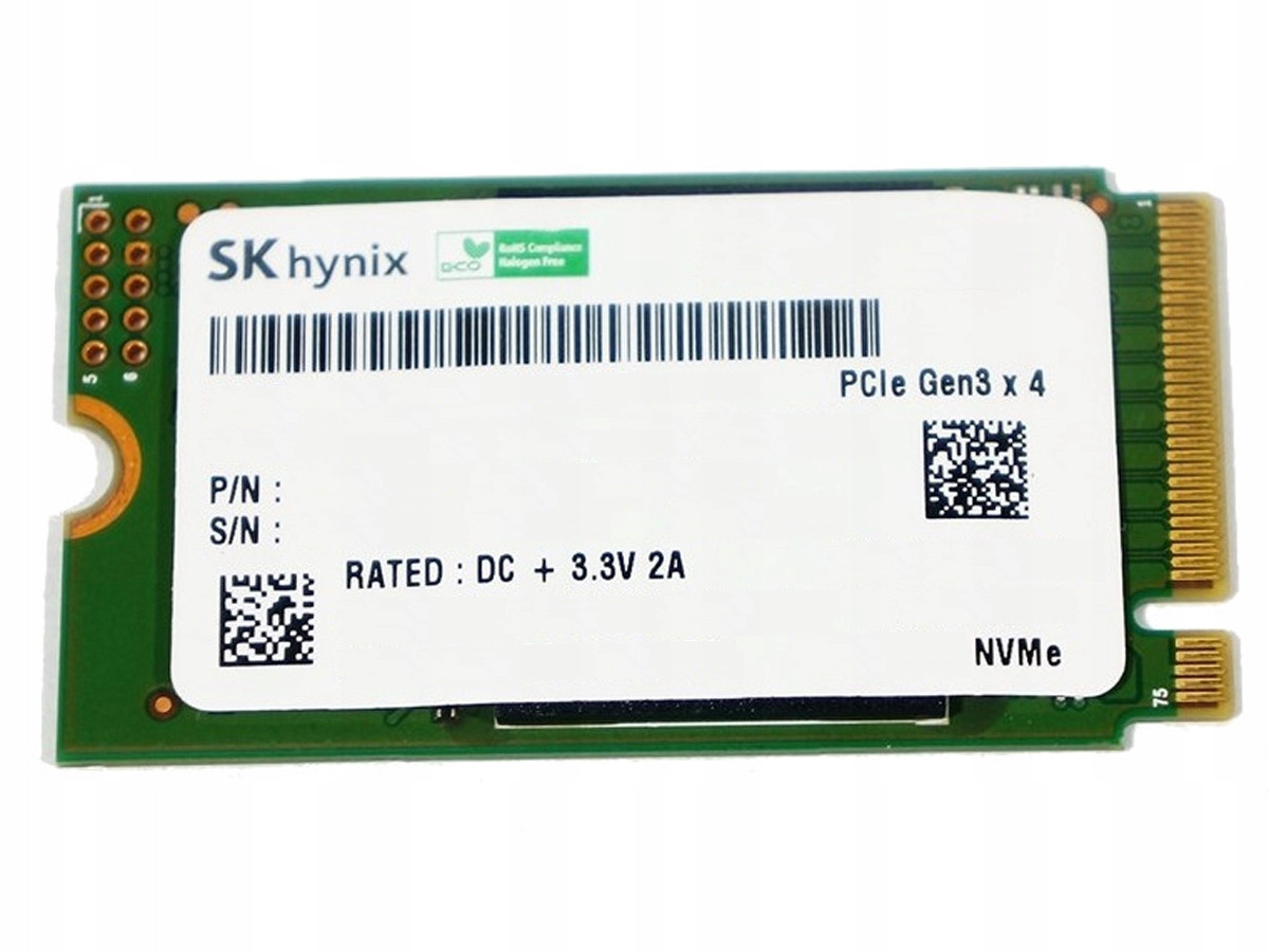 Ssd Disk Sk Hynix 256GB Pci-e M.2 2242 NVMe HFM256GDHTNI