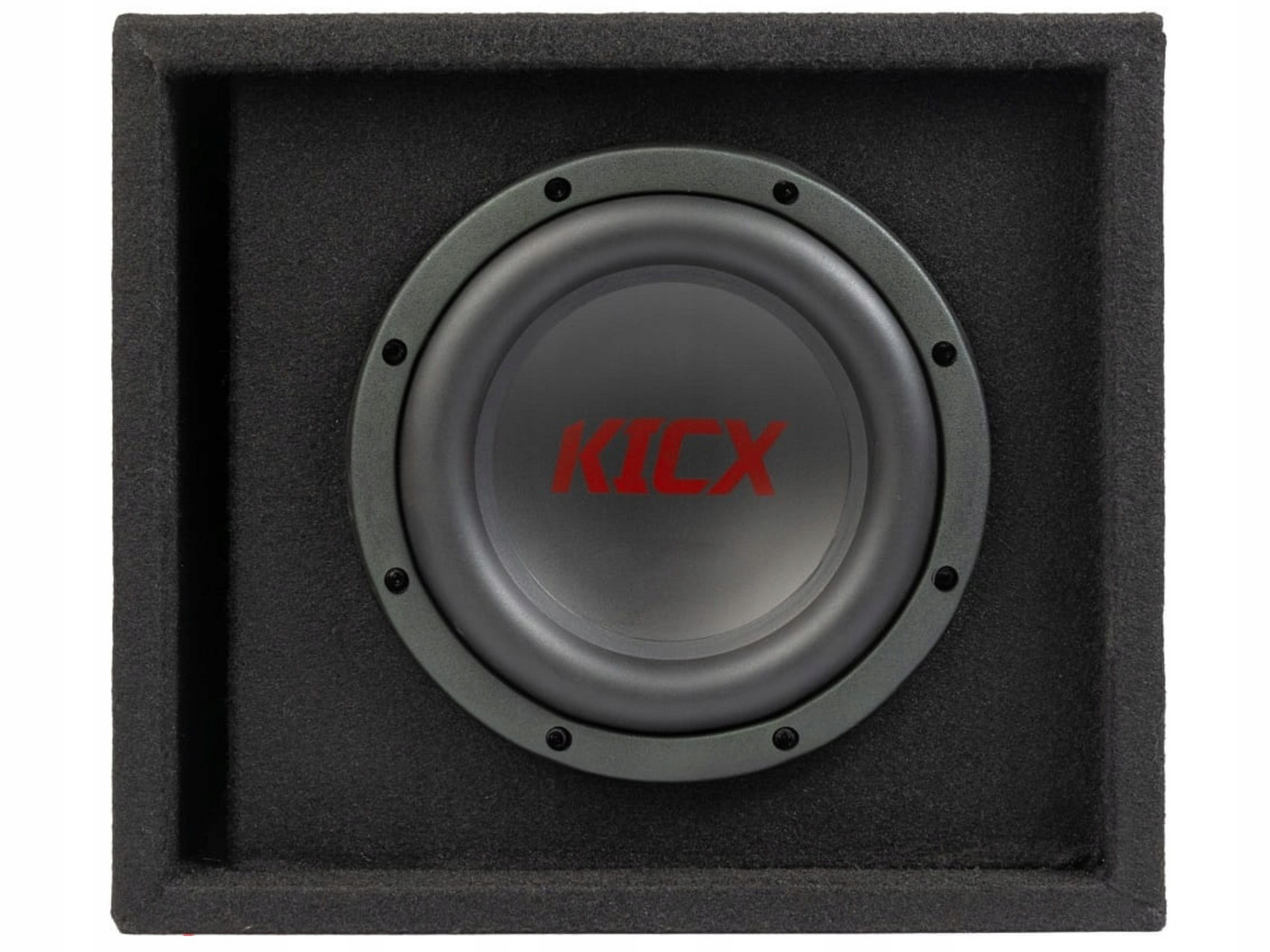 Aktivní Basová Skříň 8 palců 20 cm 200RMS Kabely a Pilot Kicx Gt 200BPA