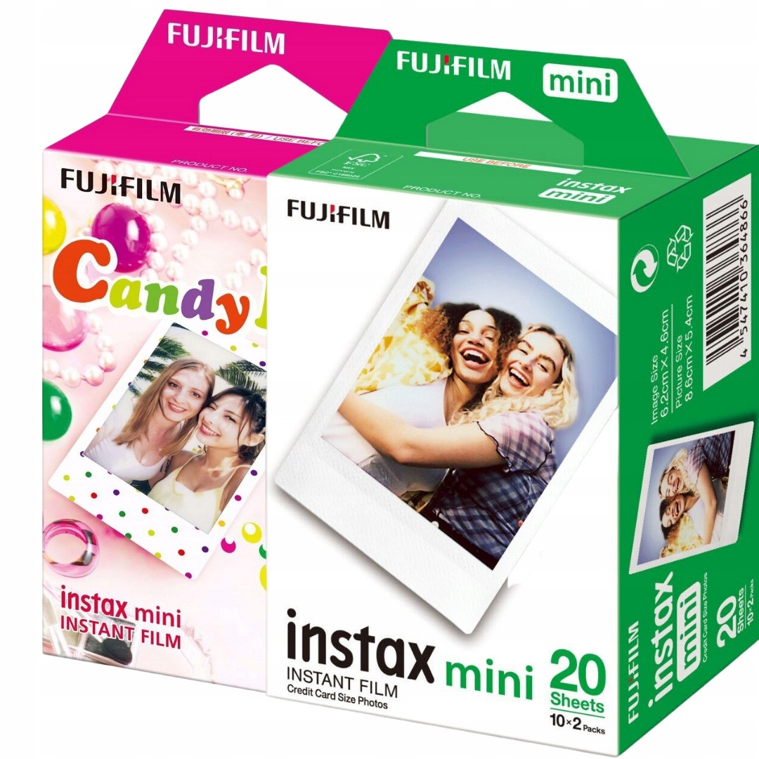 Sada náplní Instax Mini 30 fotografií pro fotoaparát 8 9 11 12 Instax Foto Candy