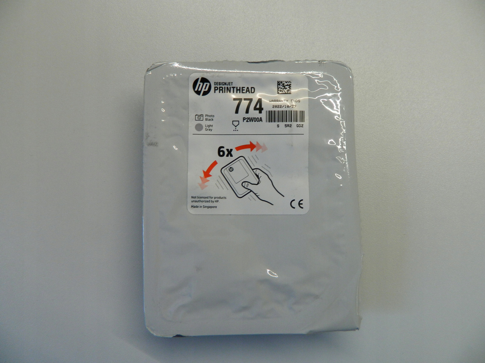 Tisková hlava Hp 774 P2W00A Photo Black/Light Gray