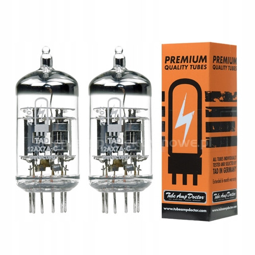 12AX7A-C 12AX7, ECC83, 7025 Tad Premium Selected 2 ks vybraný pár