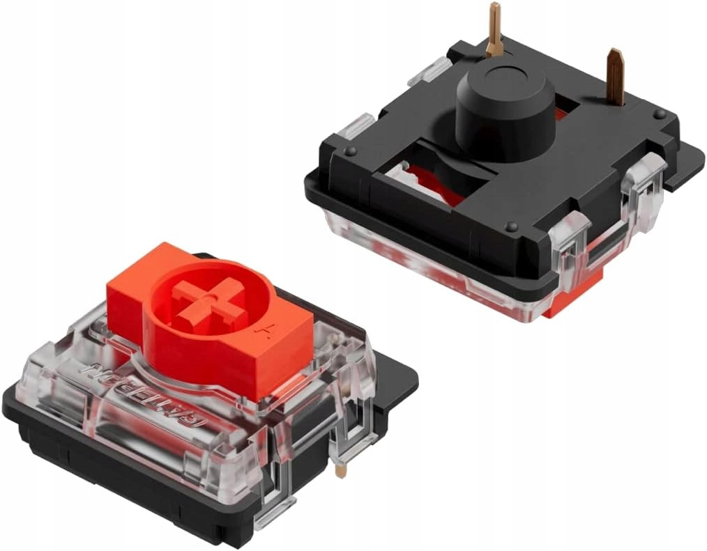Gateron Low Profile Red 2.0 Switch KS-33 Přepínače pro klávesnici 110 ks