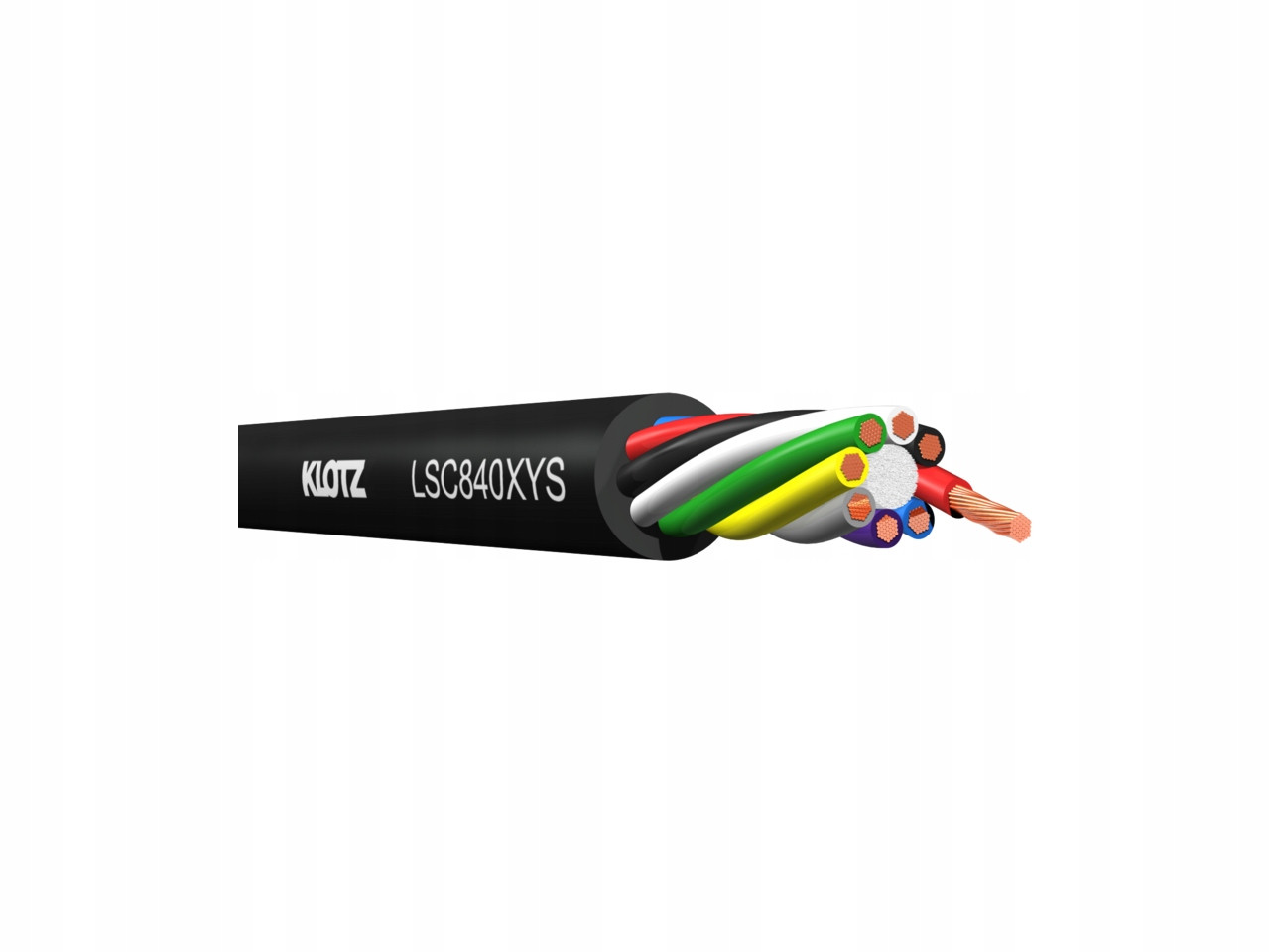 Klotz LSC840XYS reproduktorový kabel 8x4 mm2 multicore speaker cables 4.0 mm2