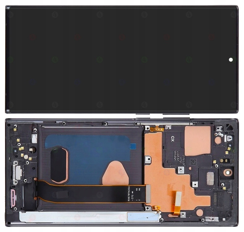 Displej Pro Samsung Galaxy Note 20 Ultra 5G Oled LCD Rámeček