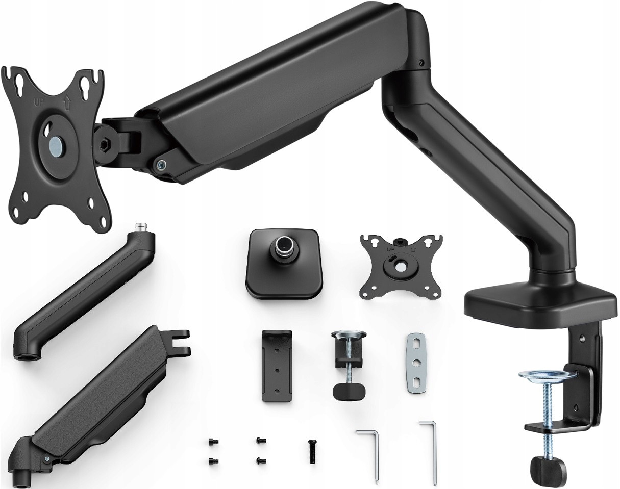 Držák stolního věšáku na monitor, rameno na monitor 17-32 palce k psacímu stolu