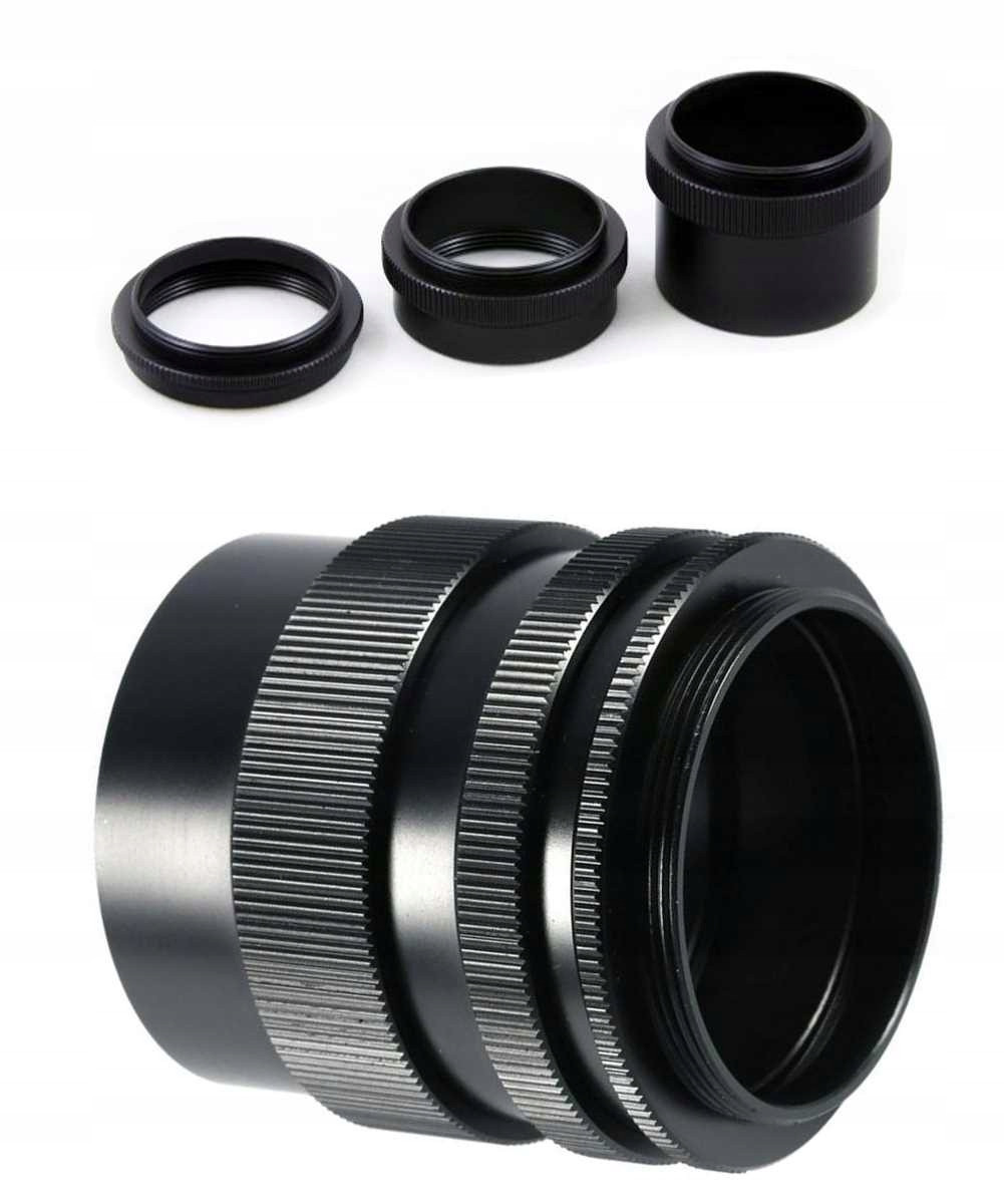 Mezikroužky pro makrofotografii manuální 7/14/28mm M42