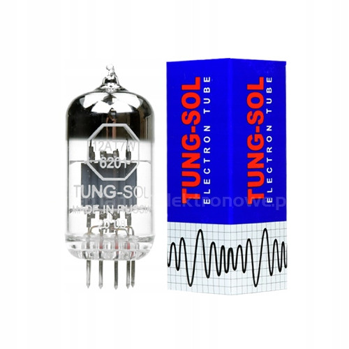 12AT7W ECC81 Tung-Sol