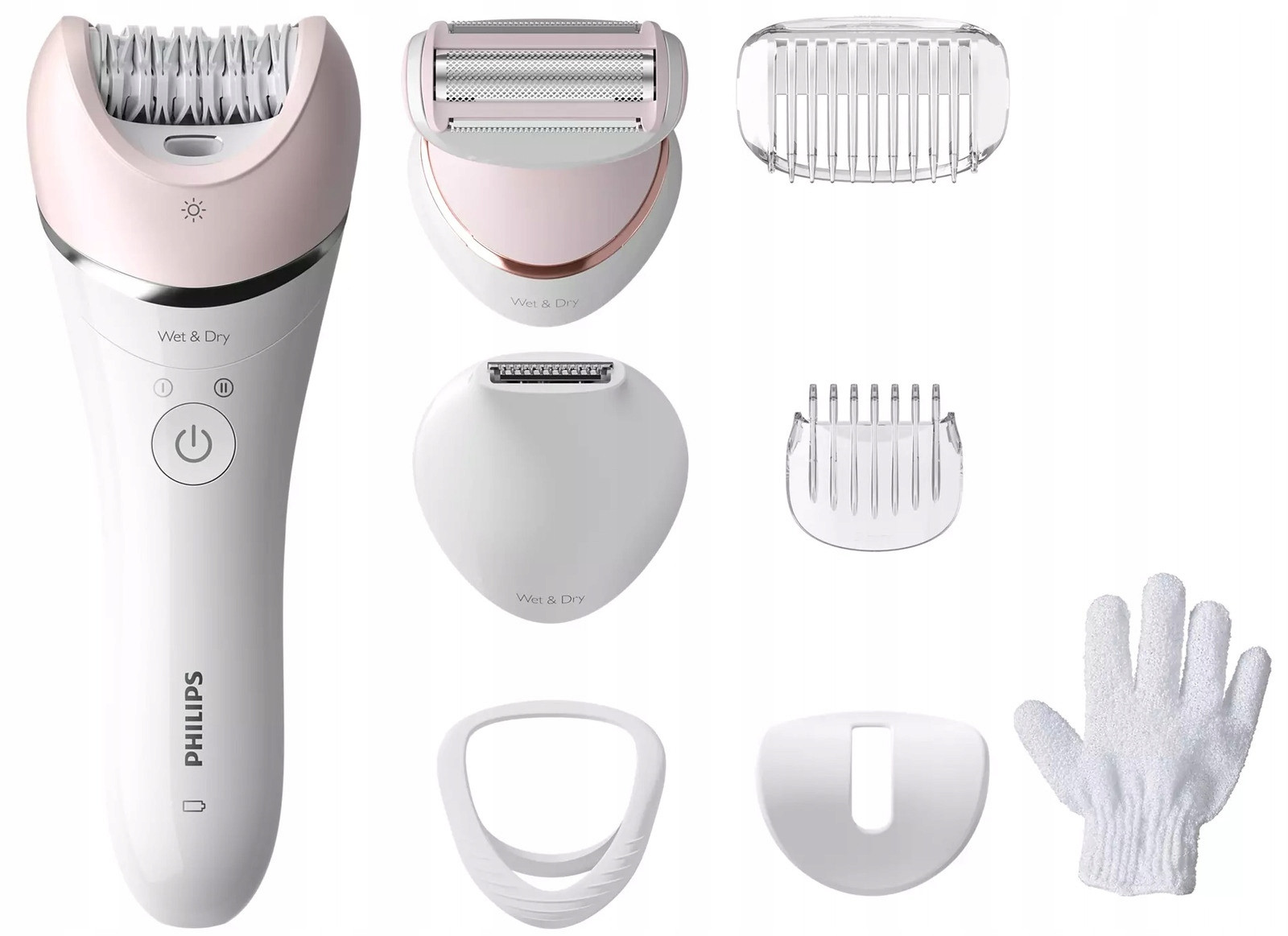 Philips Epilator Series 8000 pro mokré a suché holení BRE721/00