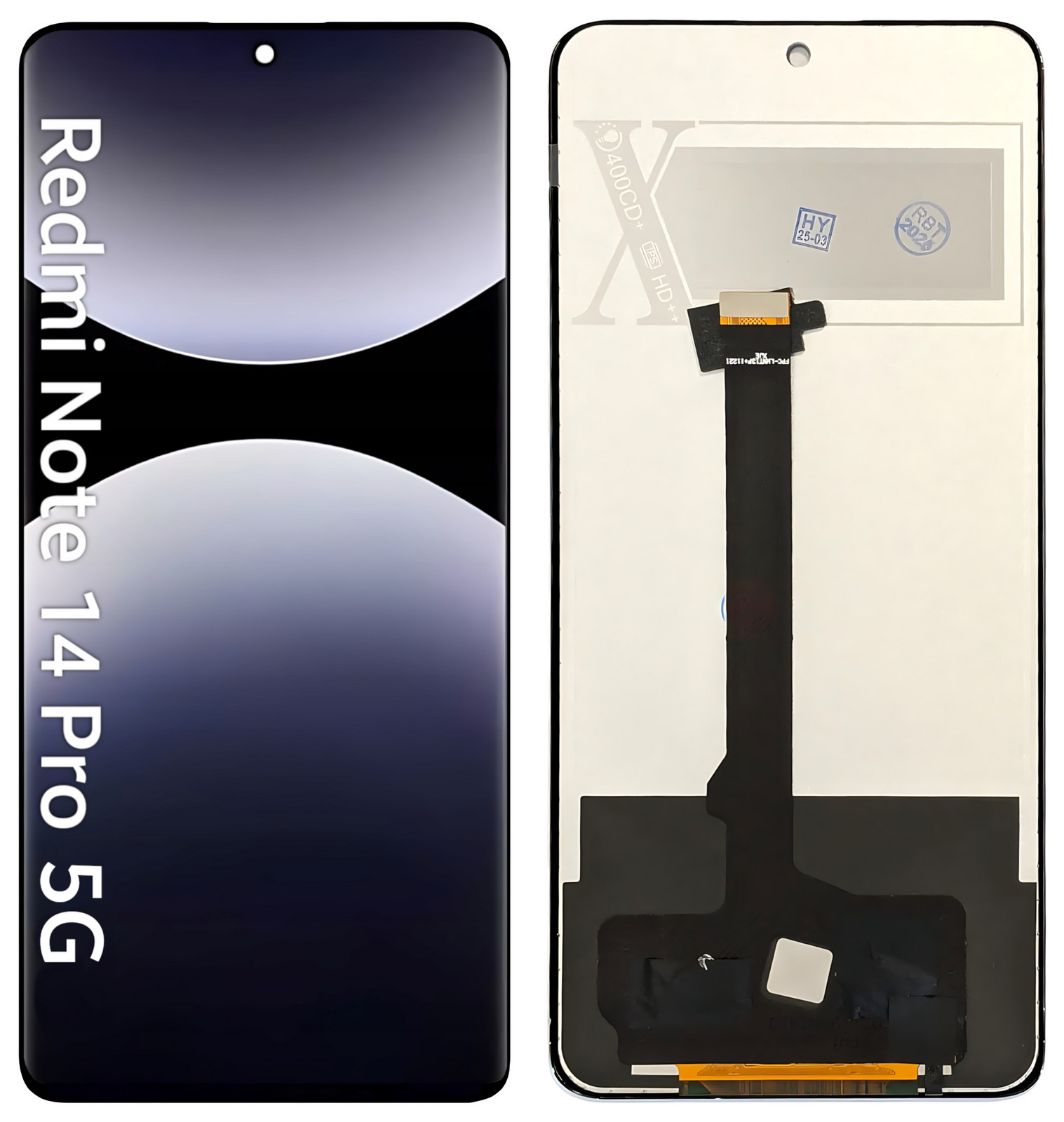 LCD Displej S Rychlým Dotykem Pro Xiaomi Redmi Note 14 Pro 5G Incell