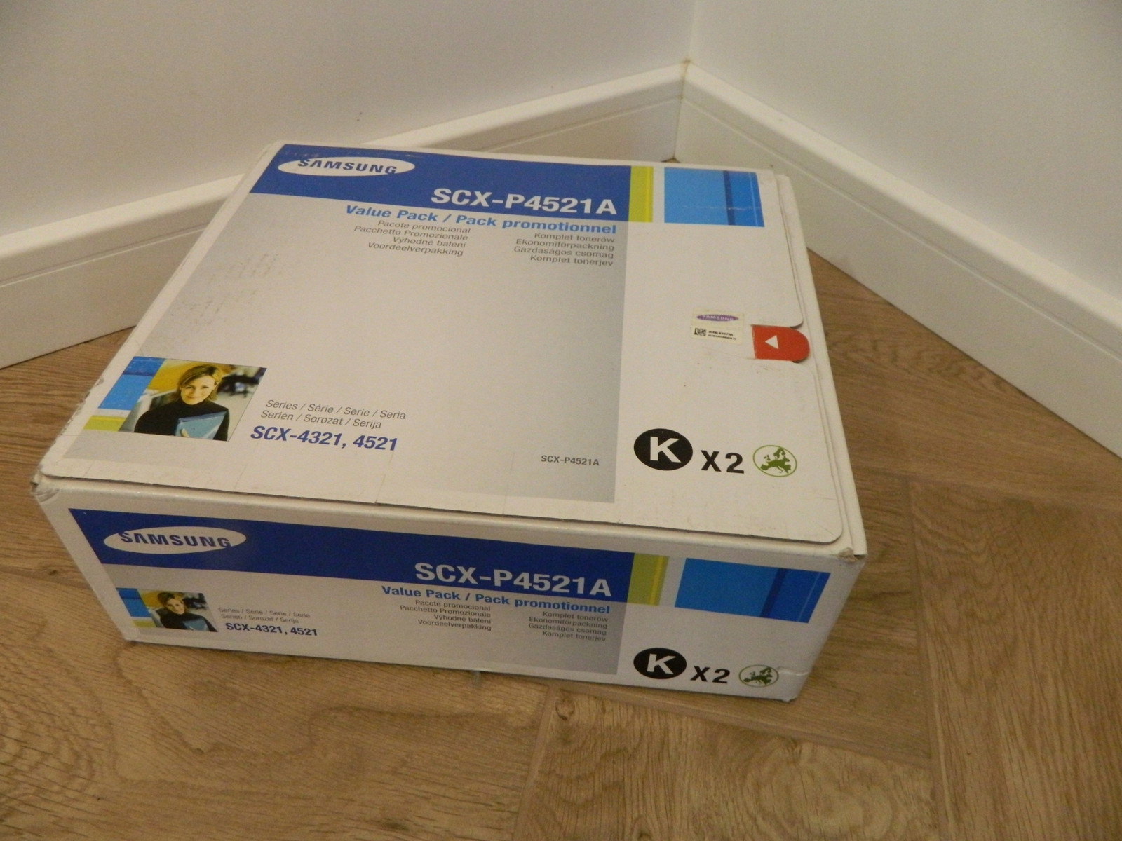 2 x Toner Samsung SCX-P4521A Black Originál