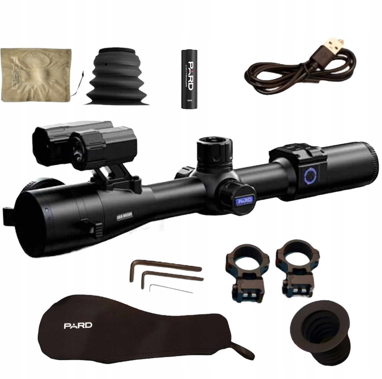 Dalekohled pro noční vidění Pard DS35-70RF/850nm Dalmierz Set