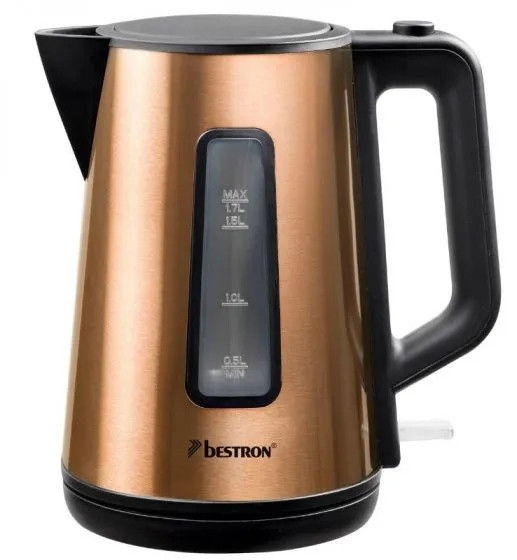 Elektrická varná konvice Bestron Copper Collection AWK1000CO 2200 W 1,7 l
