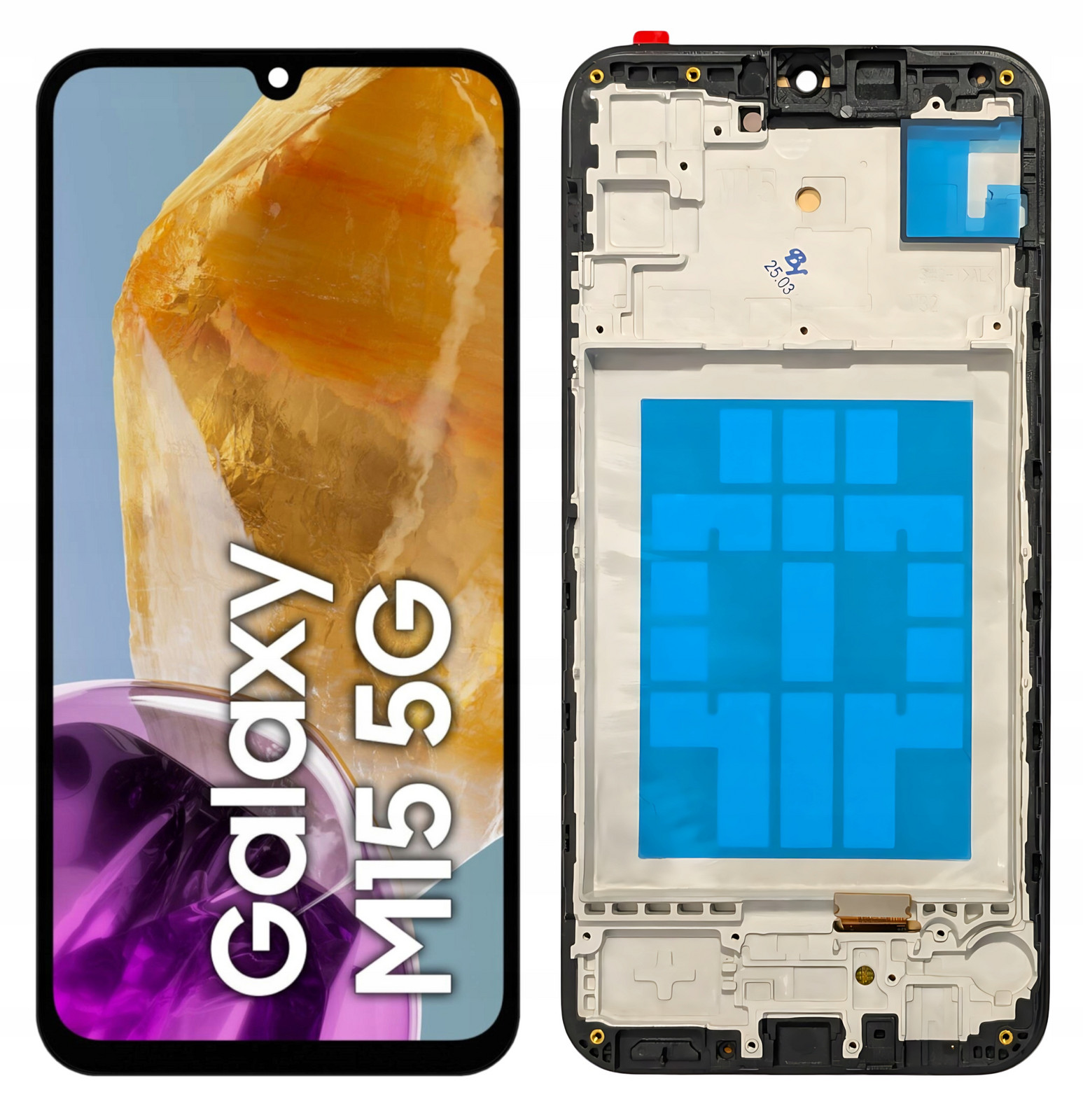 LCD Displej Pro Samsung Galaxy M15 5G Oled Rámeček SM-M156B M156B