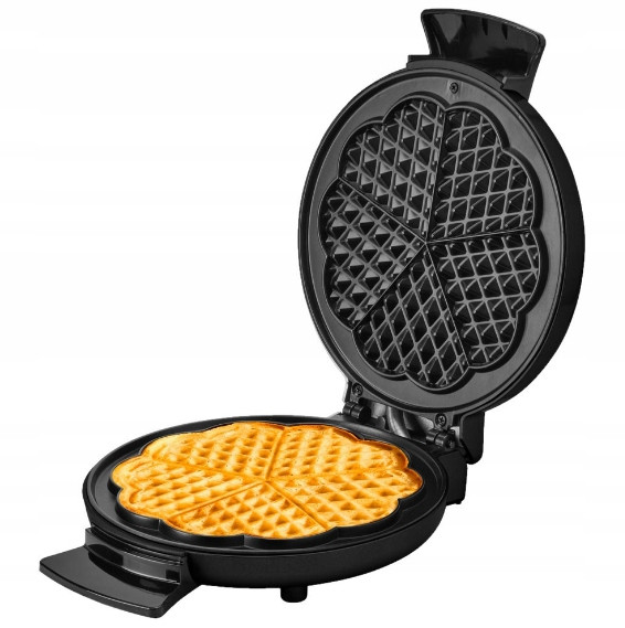 Vaflovač Srdíčka Vafle Non-stick Výkonný 1000W