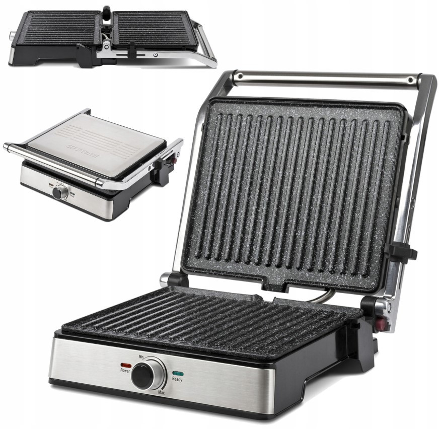 Elektrický Gril Sendvičovač G3Ferrari G10161 Ocel stříbrný Panini 2000 W