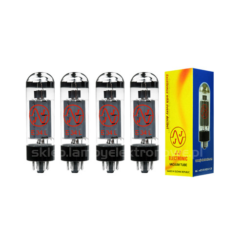 E34L EL34, 6CA7 JJ-Electronic 4 ks vybrané čtverce